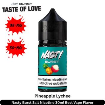 Nasty Burst Pineapple Lychee Salt Nicotine 30ml