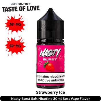 Nasty Burst Strawberry Ice Salt Nicotine 30ml