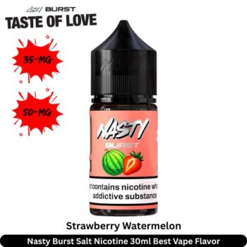 Nasty Burst Strawberry Watermelon Salt Nicotine 30ml