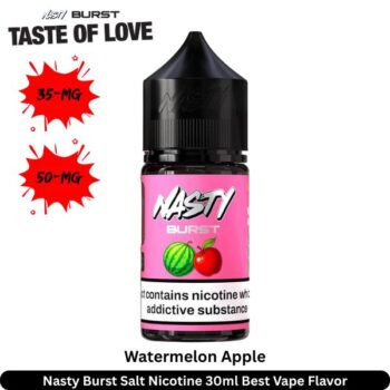 Nasty Burst Watermelon Apple Salt Nicotine 30ml