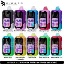 RIFBAR MIX PRO 40K PUFFS DISPOSABLE VAPE