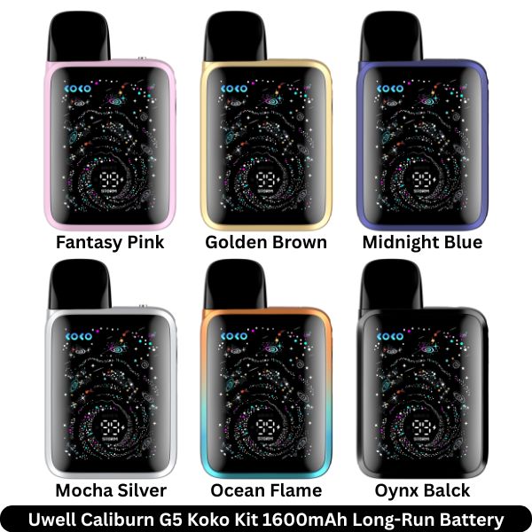 Uwell Caliburn G5 Koko Kit 1600mAh Battery Uwell Caliburn G5 Koko Kit 1600mAh Battery