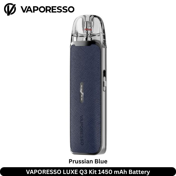 VAPORESSO LUXE Q3 Kit 1450 mAh Battery 4 VAPORESSO LUXE Q3 Kit Prussian Blue 1450 mAh Battery