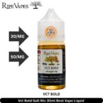 Vct Bold Salt Nic 30ml Best Vape Liquid
