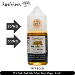 Vct Bold Salt Nic 30ml Best Vape Liquid