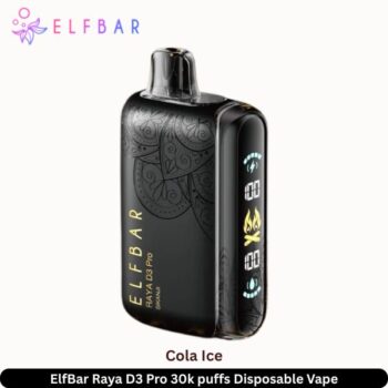 ElfBar Raya D3 Pro 30k puffs Cola Ice Disposable Vape