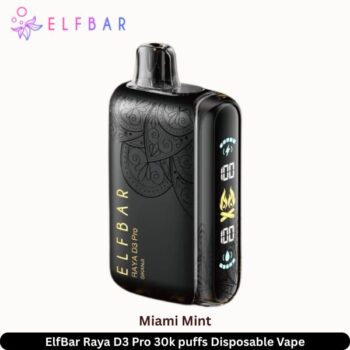ElfBar Raya D3 Pro 30k puffs Miami Mint Disposable Vape