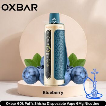 Oxbar 60k Puffs Shisha Disposable Vape Blueberry