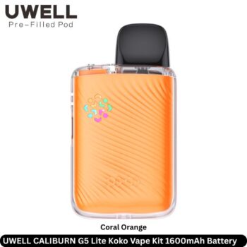 UWELL CALIBURN G5 Lite Koko Vape Kit Coral Orange