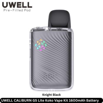 UWELL CALIBURN G5 Lite Koko Vape Kit Knight Black
