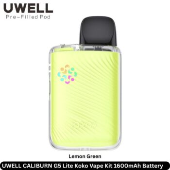 UWELL CALIBURN G5 Lite Koko Vape Kit Lemon Green