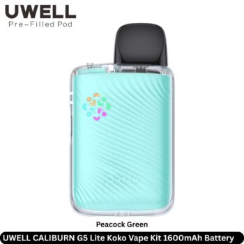 UWELL CALIBURN G5 Lite Koko Vape Kit Peacock Green