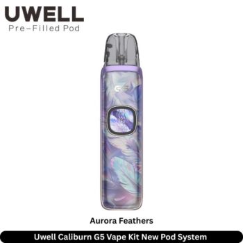 Uwell Caliburn G5 Vape Kit Aurora Feathers