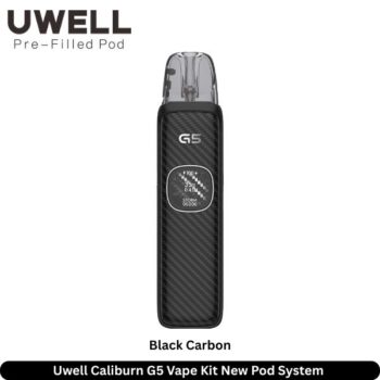 Uwell Caliburn G5 Vape Kit Black Carbon