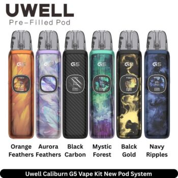Uwell Caliburn G5 Vape Kit New Pod System