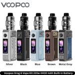 Voopoo Drag 6 Vape Kit 220w 4400 mAh Built-in Battery