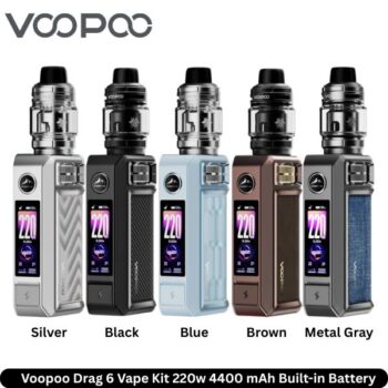 Voopoo Drag 6 Vape Kit 220w 4400 mAh Built-in Battery