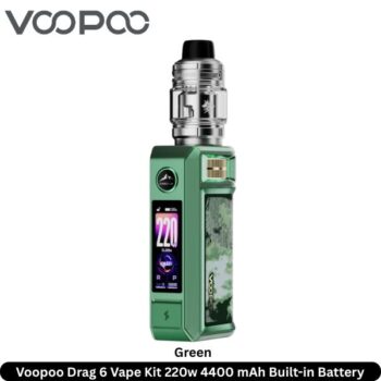 Voopoo Drag 6 Vape Kit 220w Green Color