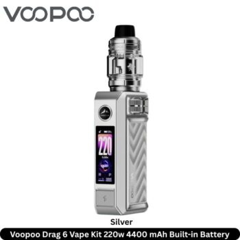 Voopoo Drag 6 Vape Kit 220w Silver Color