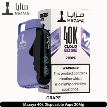 Mazaya 40k Disposable Vape 20mg Grape
