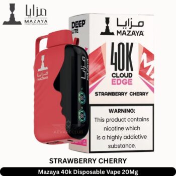 Mazaya 40k Disposable Vape 20mg Strawberry Cherry