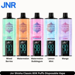 Jnr Shisha Classic 80K Puffs Disposable Vape