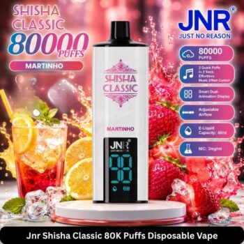 Jnr Shisha Classic 80K Puffs Disposable Vape Martinho