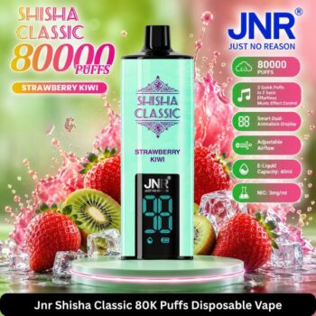 Jnr Shisha Classic 80K Puffs Disposable Vape Strawberry Kiwi