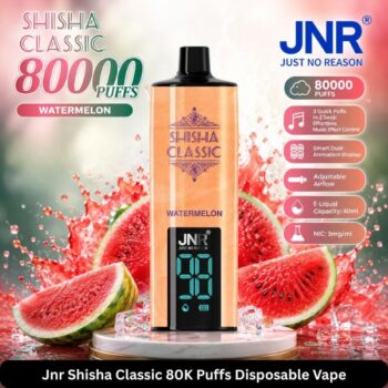 Jnr Shisha Classic 80K Puffs Disposable Vape Watermelon